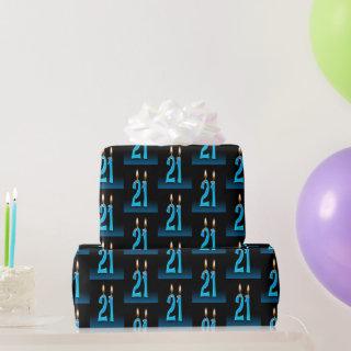 21st Birthday Candles with Eyeballs
