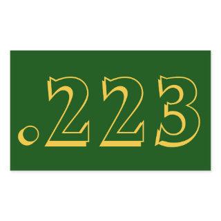 .223 Ammo Sticker