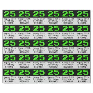 25th Birthday - Nerdy / Geeky Style "25" and Name