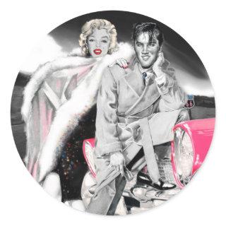 2 For The Road Classic Round Sticker