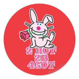 2 Hot Classic Round Sticker