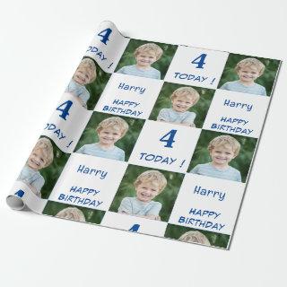2 Photo Custom Happy Birthday Boy