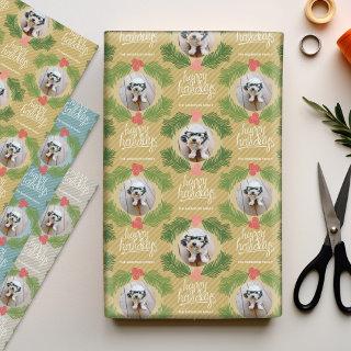 2 Square Photos Whimsical Christmas Holiday Berry  Sheets