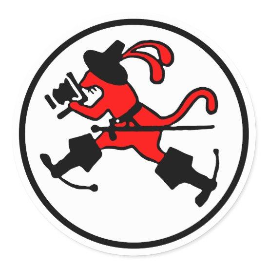 2 Staffel Aufklärungsgruppe 33 - 2.(F)/33 Emblem Classic Round Sticker