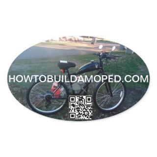 2-Stroke Clutch Cover Sticker Decal 80cc 66cc 48cc