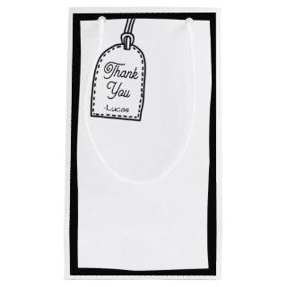 2D Comic Style Party  Small Gift Bag