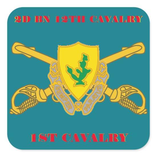 2ND BATTALION 12TH CAVALRY 1ST CAVALRY STICKERS