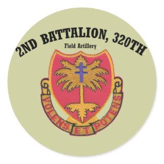 2nd Bn, 320th FA Stickers