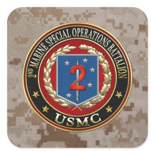 2nd MSOB [3D] Square Sticker