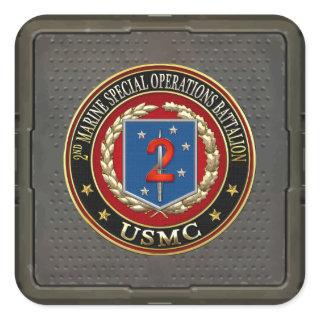 2nd MSOB [3D] Square Sticker