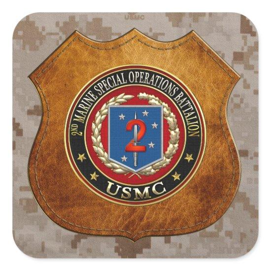 2nd MSOB [3D] Square Sticker