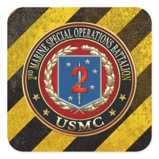 2nd MSOB [3D] Square Sticker