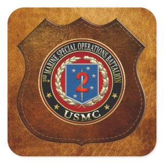 2nd MSOB [3D] Square Sticker