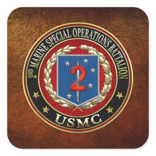 2nd MSOB [3D] Square Sticker