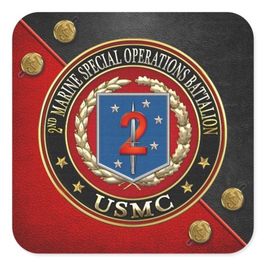 2nd MSOB [3D] Square Sticker