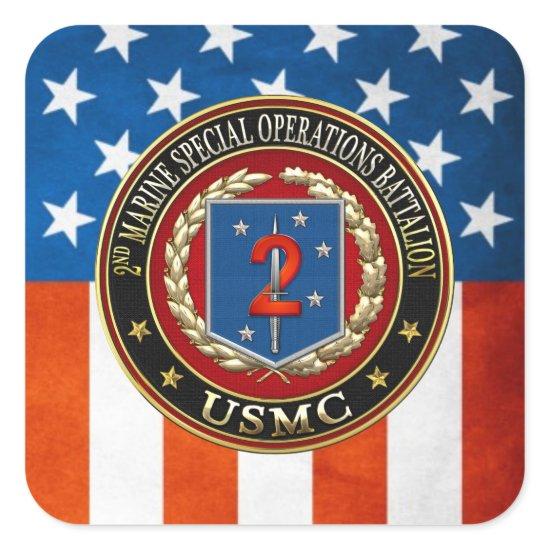 2nd MSOB [3D] Square Sticker