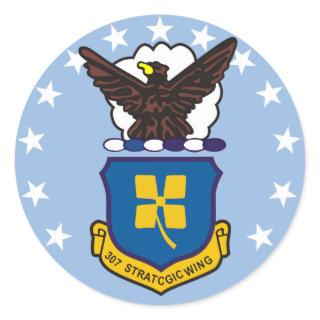 307th Strategic Wing Classic Round Sticker