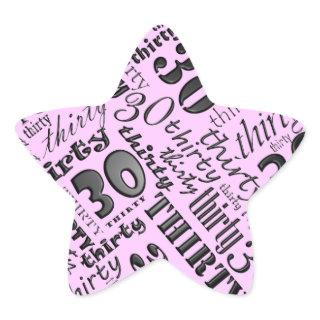 30th Birthday Party Sticker