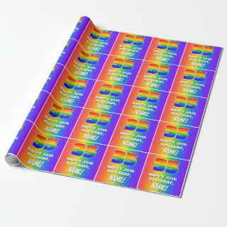 35th Birthday: Colorful, Fun Rainbow Pattern # 35