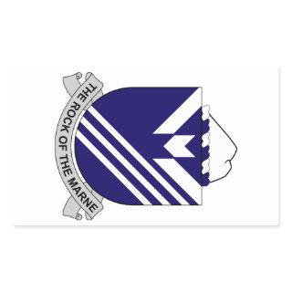 38th Infantry Regiment - The Rock Of The Marne Rectangular Sticker