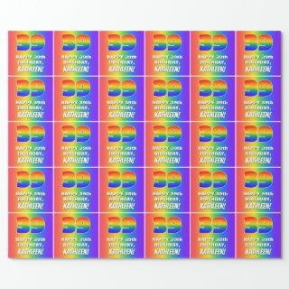 39th Birthday: Colorful, Fun Rainbow Pattern # 39