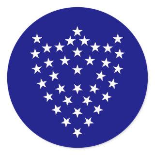 3" Battle Flag sticker