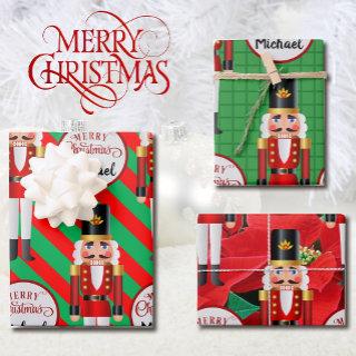 3 Nutcracker Add Name of Recipient Christmas  Sheets