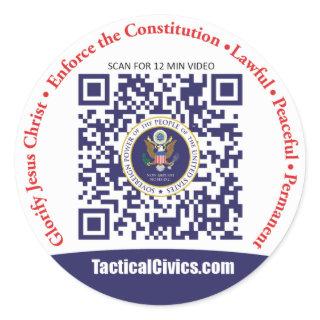 3" Round Sticker (6 per sheet)