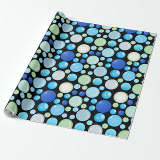 3D Balls Pattern.01.b Black BG