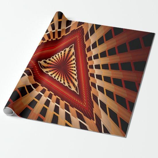 3D Fantasy Network Modern Fractal Graphic Design