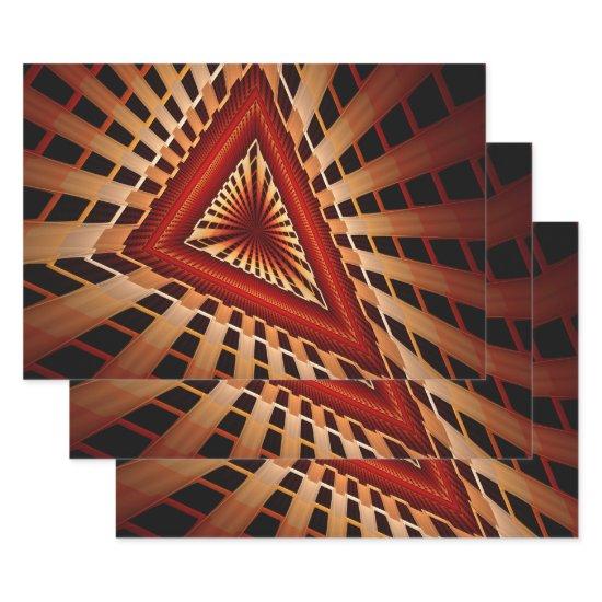 3D Fantasy Network Modern Fractal Graphic Design  Sheets