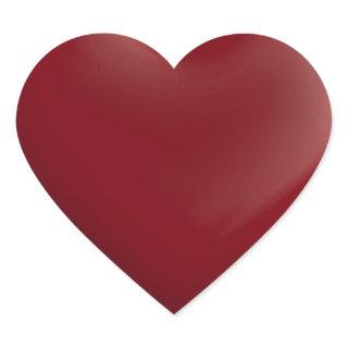 3D Style Heart Symbol Cherry Heart Sticker
