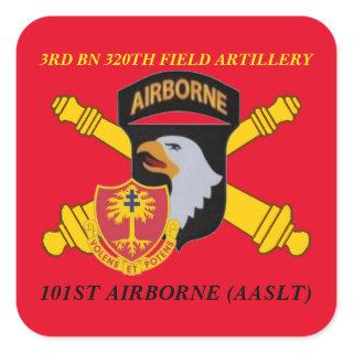 3RD BN 320TH FIELD ARTILLERY 101ST ABN STICKERS