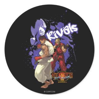3rd Strike Rivals Classic Round Sticker
