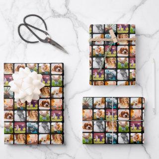 3x Sheets 10 Photo Template Rounded