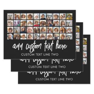 40 Photo Collage - 4 Rows 10 Columns - Script Name  Sheets