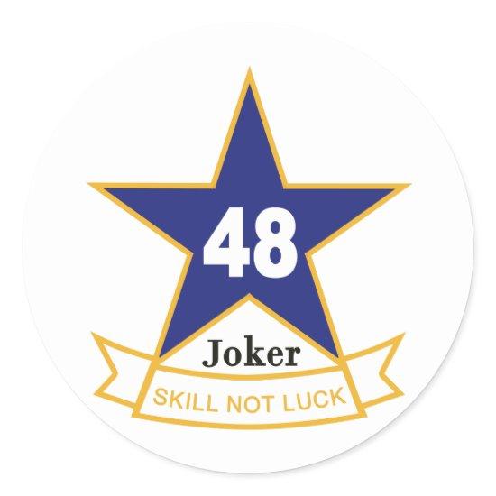 48th AHC Classic Round Sticker