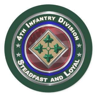 4th Infantry Division Keepsake Sticker