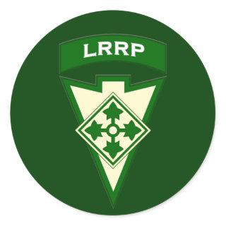 4th Infantry LRRP Recondo pocket patch sticker UA