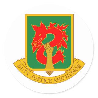 504th MP Classic Round Sticker