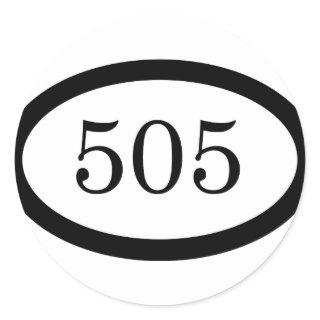 505 Parachute Infantry Classic Round Sticker