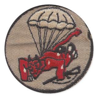 508th PIR Fury from the Sky Classic Round Sticker