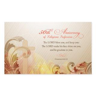 50th Anniversary of Religious Profession, Nun Rectangular Sticker