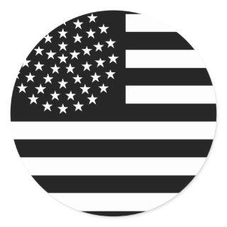 51 Star US Flag Classic Round Sticker