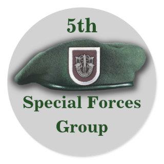 5th Special forces fort campbell veterans Sticker