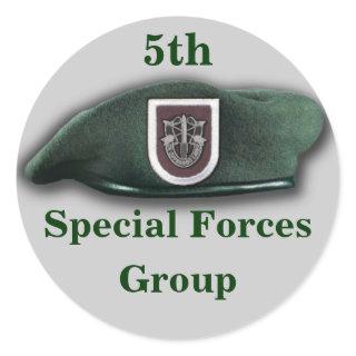 5th Special forces fort campbell veterans Sticker