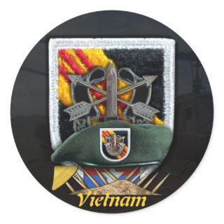 5th Special forces Green Berets flash nam Sticker