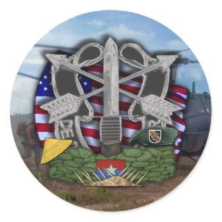 5th Special forces Green Berets vietnam Sticker