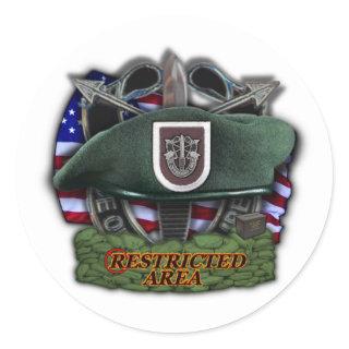 5th Special forces group Green Berets vets Sticker