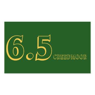 6.5 Creedmoor Ammo Sticker